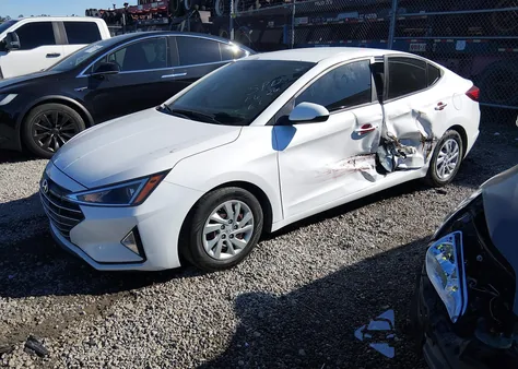 2019 Hyundai Elantra Se z USA, uszkodzony, nr VIN 5NPD74LF2KH489186